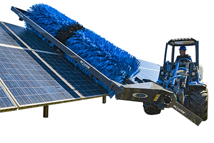 Limpieza paneles solares